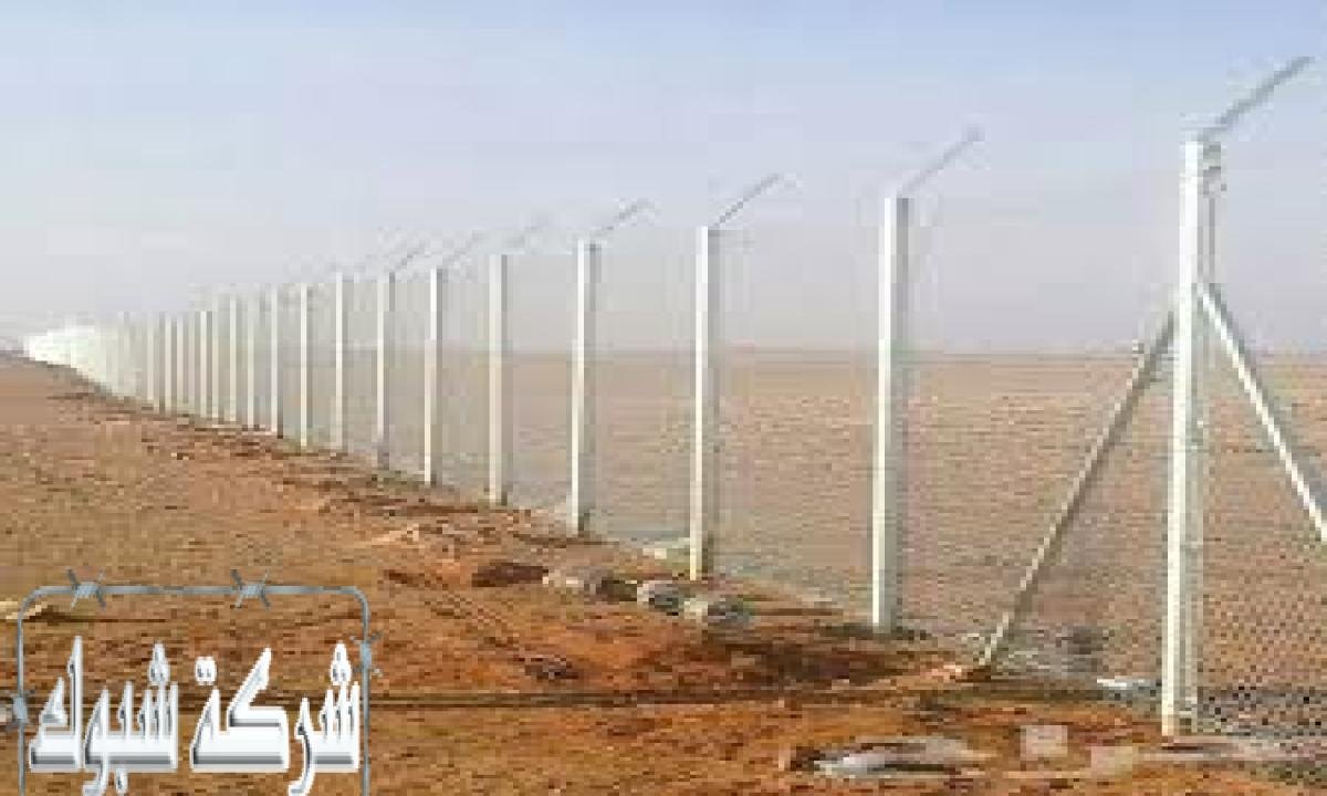 شبوك أغنام قوية لتحمي القطيع من دخول الحيوانات المفترسة.